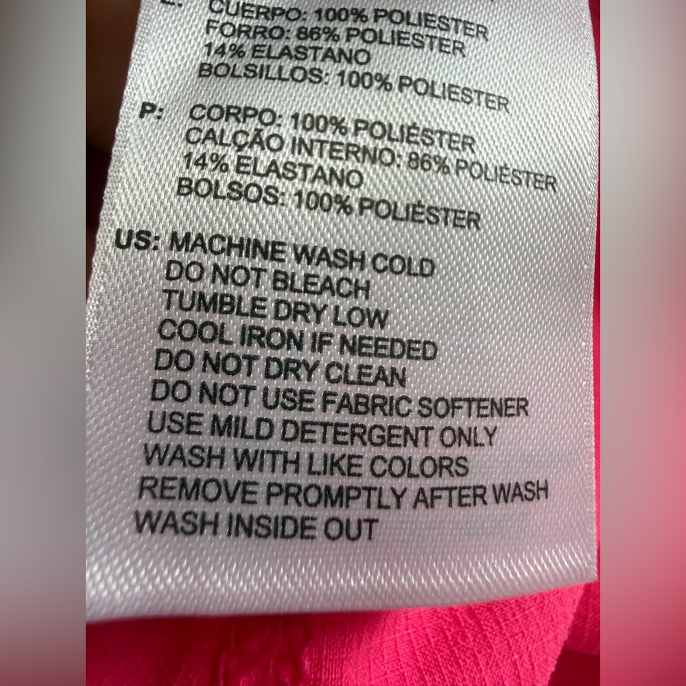 Adidas Hot Pink Athletic Mini Skirt High-Waisted Golf-Tennis Skort Style Sise 2 - Picture 13 of 15